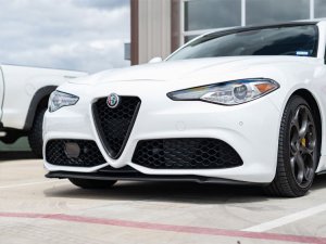 Alfa Romeo Giulia Front Spoiler - Carbon Fiber - Italia Style - Stile Italia - Sport/ Ti/ Veloce - V3